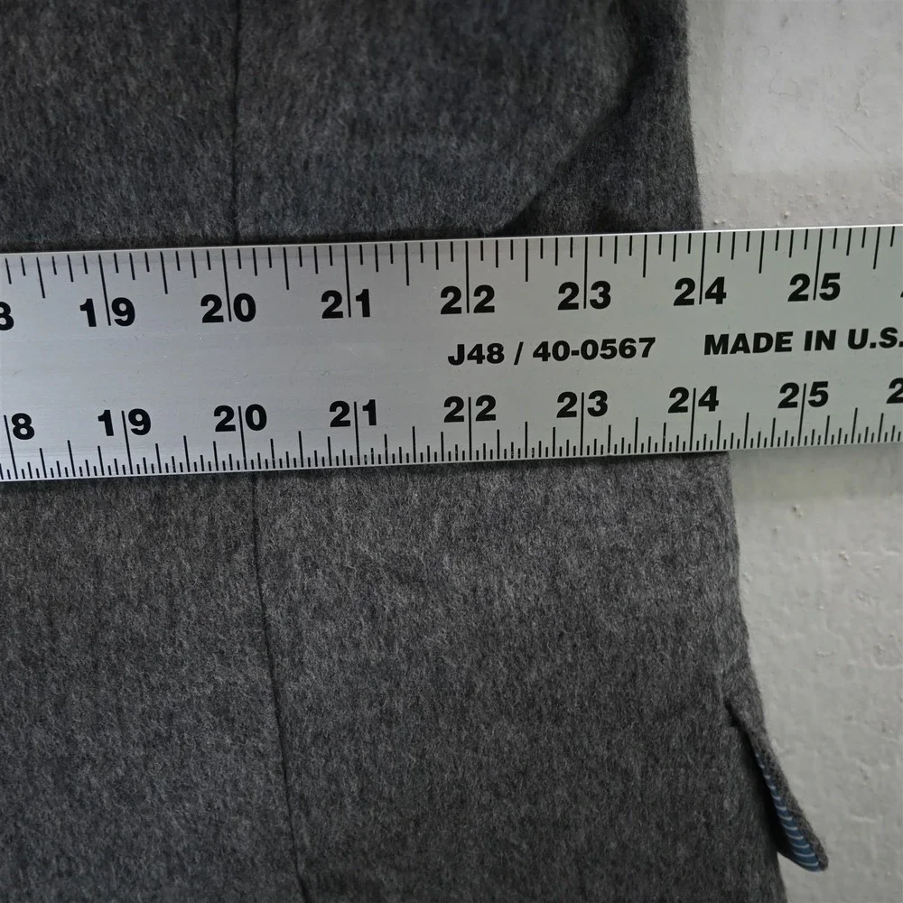 Stafford 50R Gray 100% Camelhair Flannel‎ Mens Blazer Suit Jacket Sport Coat